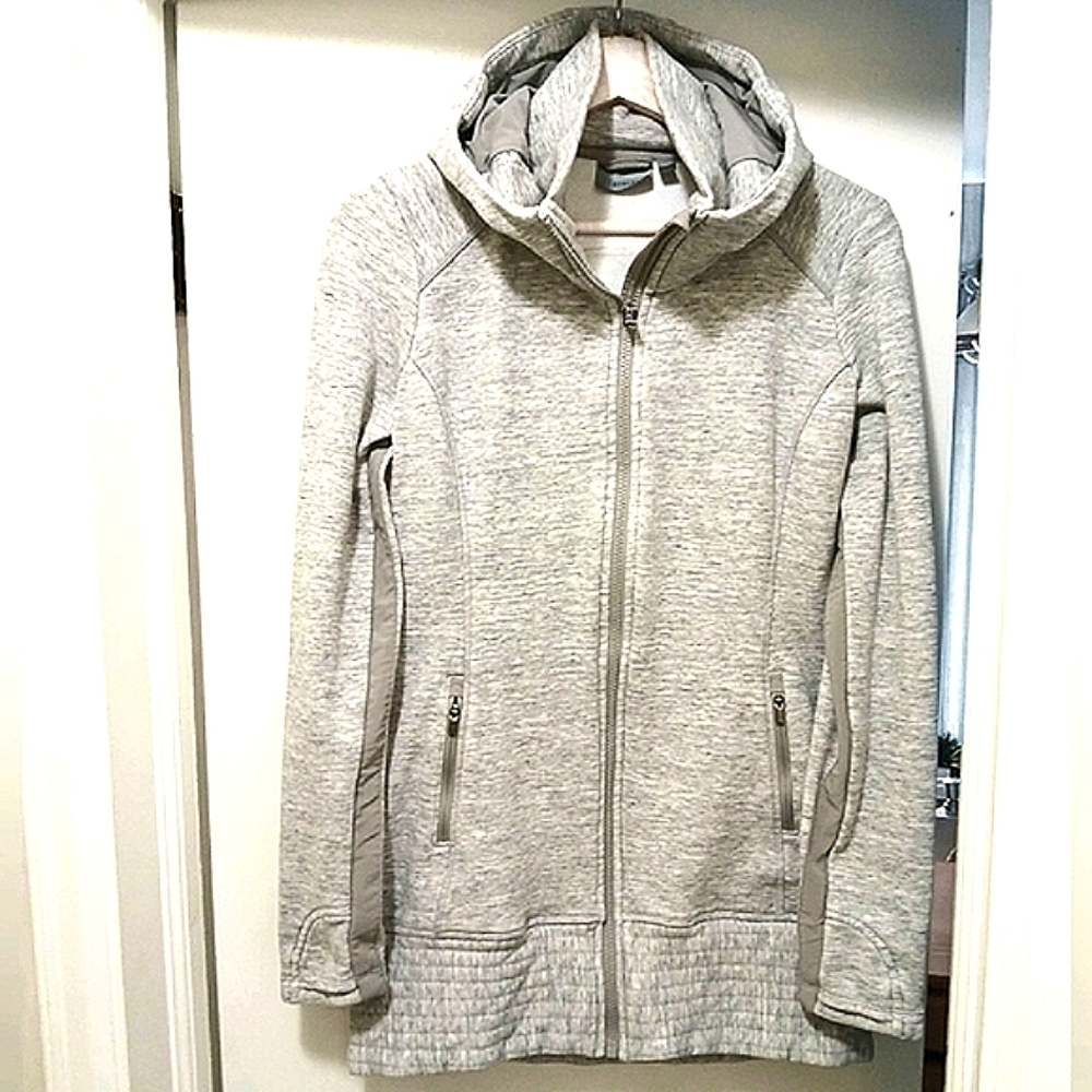 Athleta Fleece Lined Hoodie Sweatshirt Jacket